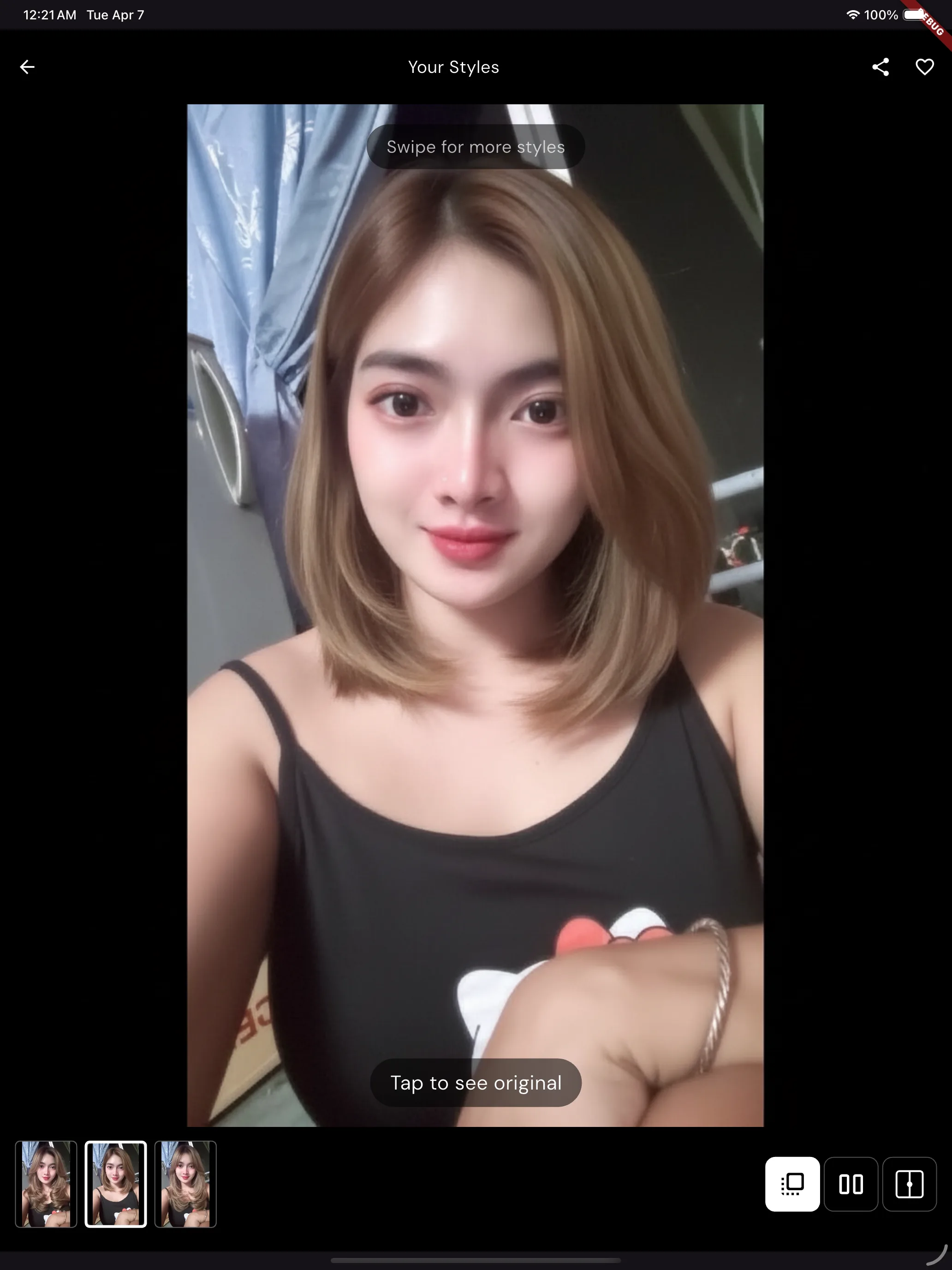 Zuri hairstyle preview 6